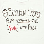 Big Bang Theory Fun with Flags Baby Tee