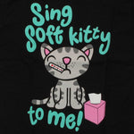 Big Bang Theory Sing Soft Kitty Baby Tee