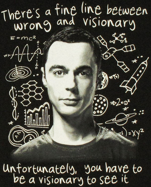 Big Bang Theory Visionary Baby Tee