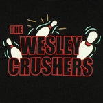 Big Bang Theory Wesley Crushers Black Baby Tee