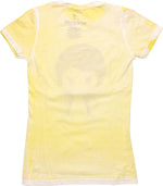 Bruce Lee Toon Distressed Baby Tee