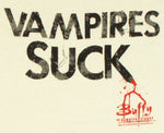 Buffy the Vampire Slayer Vampires Suck Baby Tee