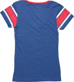 Captain America Tilt V Neck Juniors T-Shirt
