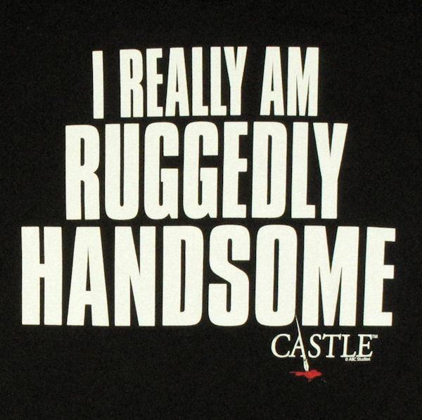 Castle Ruggedly Handsome Baby Tee