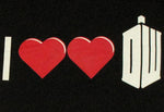 Doctor Who Double Heart Baby Tee