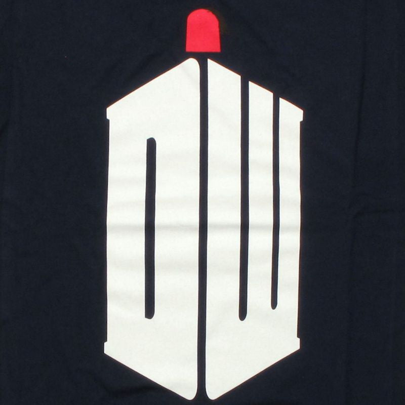 Doctor Who Logo Fez Baby Tee