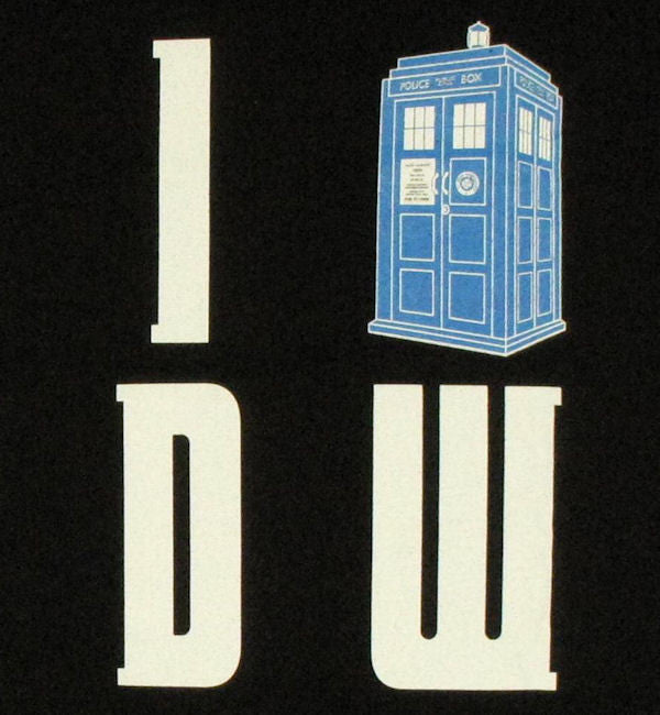 Doctor Who I TARDIS DW Baby Tee