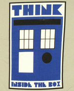 Doctor Who Think Inside Box Baby Tee