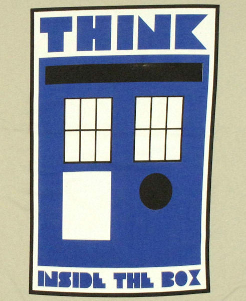 Doctor Who Think Inside Box Baby Tee