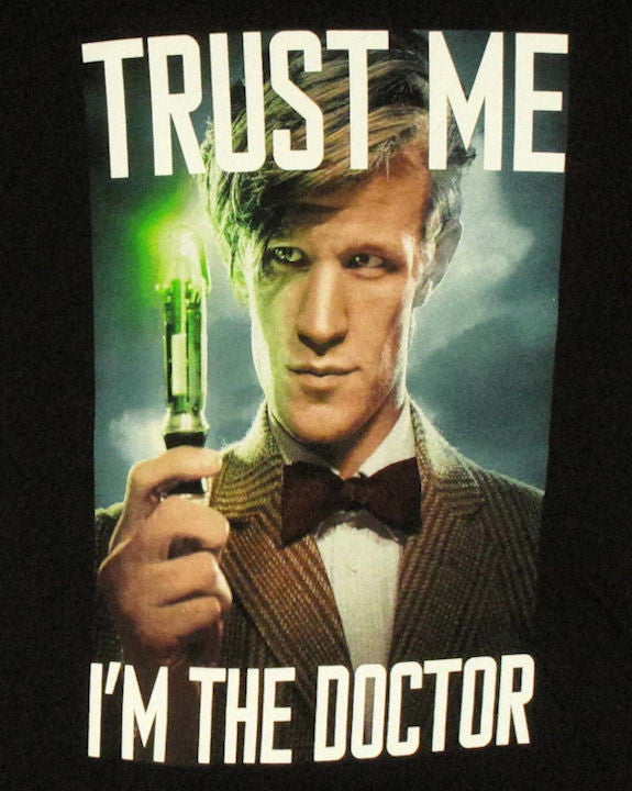 Doctor Who Trust Me Color Baby Tee