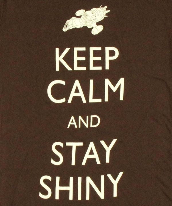 Firefly Keep Calm Stay Shiny Baby Tee