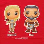 Game of Thrones Toon Khaleesi Khal Baby Tee