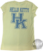 Hello Kitty HK Outline Juniors T-Shirt