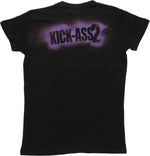Kick Ass 2 Hit Girl Splatter Baby Tee