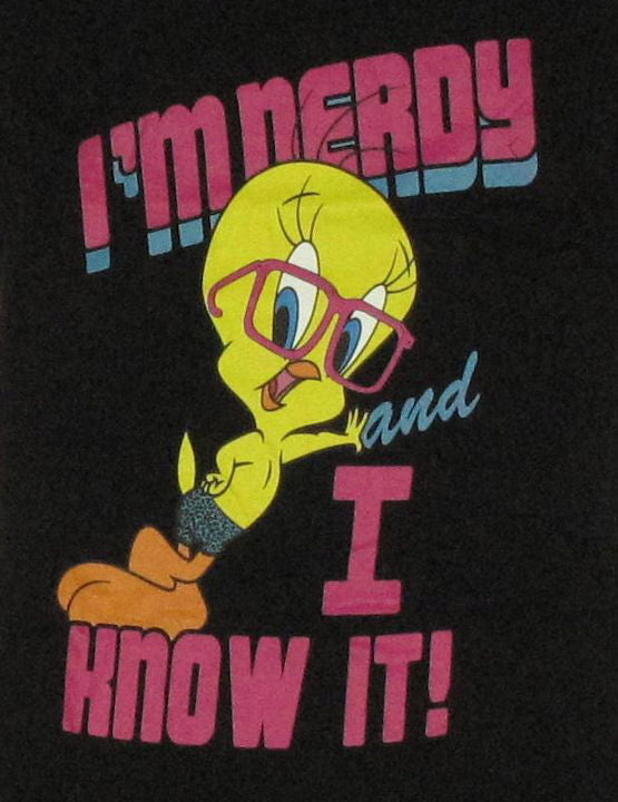 Looney Tunes Tweety Nerdy Baby Tee