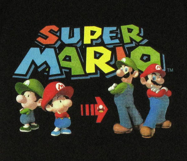 Mario Luigi Grow Baby Tee