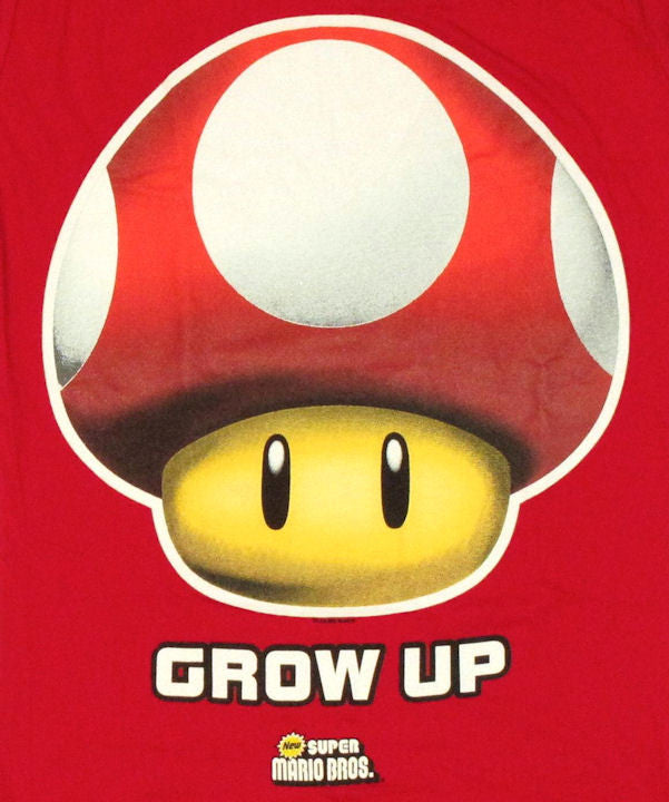 Nintendo Mushroom Grow Up Baby Tee