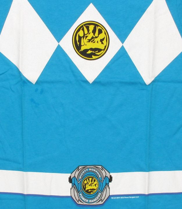 Power Rangers Blue Baby Tee