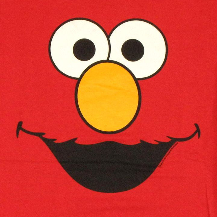 Sesame Street Elmo Face Juniors T-Shirt