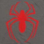 Spiderman Logo V Neck Baby Tee