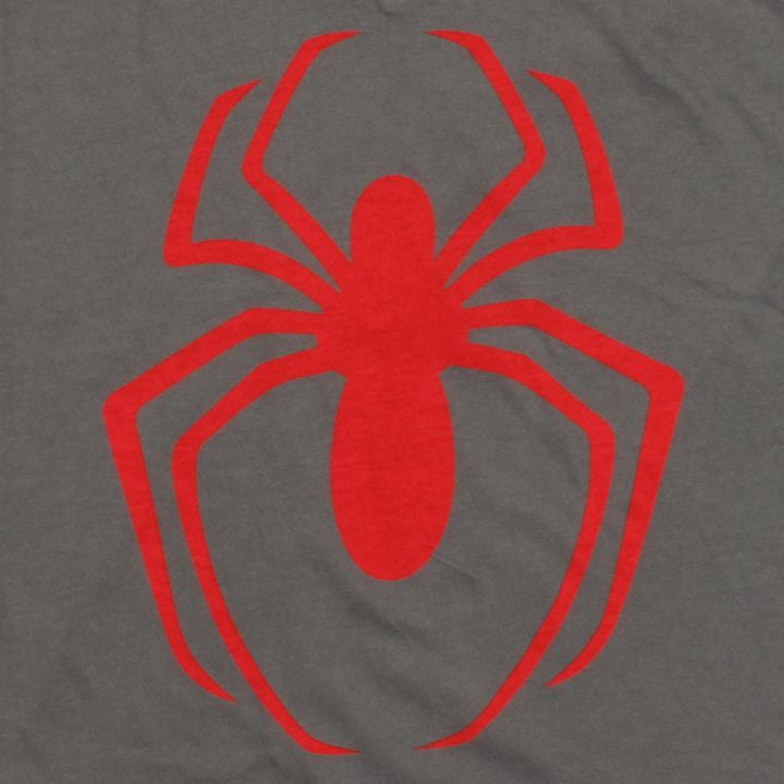 Spiderman Logo V Neck Baby Tee