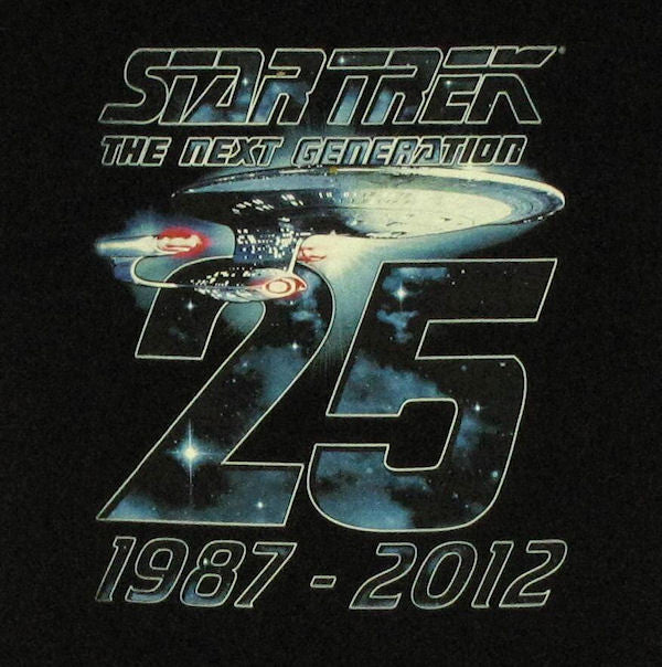 Star Trek Next Generation 25 Years Baby Tee