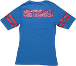Superman Foil Jersey Baby Tee
