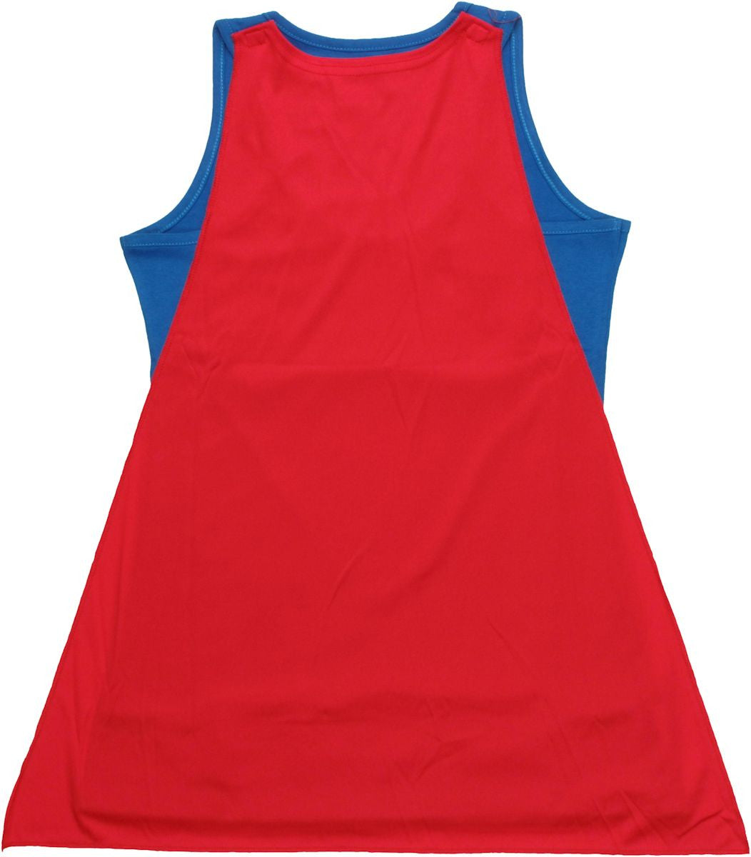 Supergirl Cape Tank Top Baby Tee