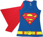 Supergirl Cape Tank Top Baby Tee