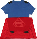 Supergirl Suit Baby Tee