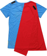 Supergirl Sublimated Logo Cape Juniors T-Shirt