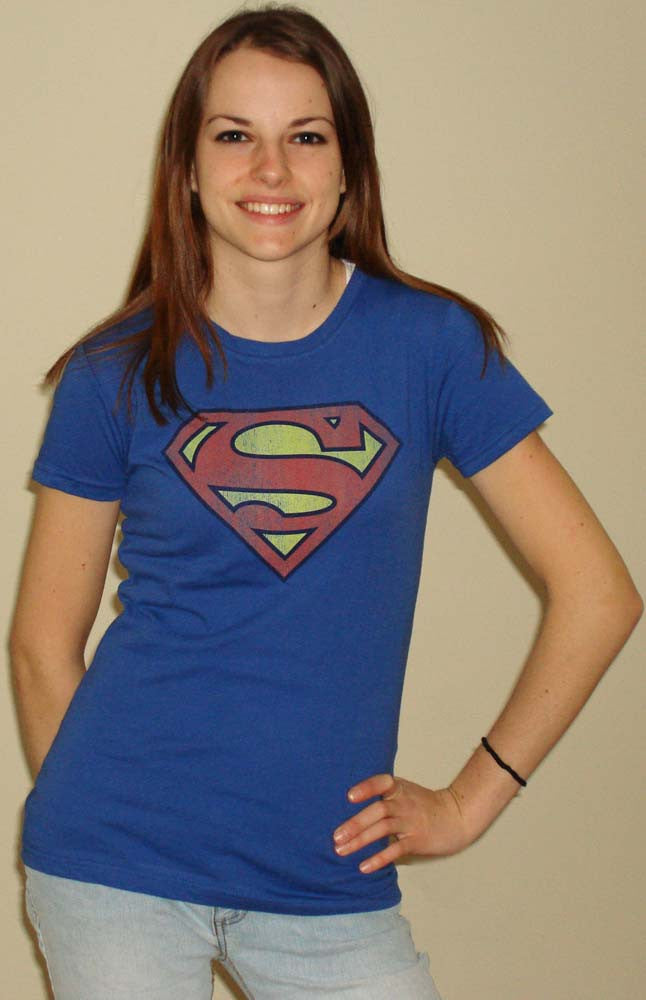 Superman Vintage Baby Tee