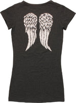 Walking Dead Crossbow V Neck Juniors Tunic Shirt