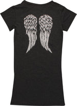 Walking Dead Daryl Crossbow V Neck Tunic Baby Tee