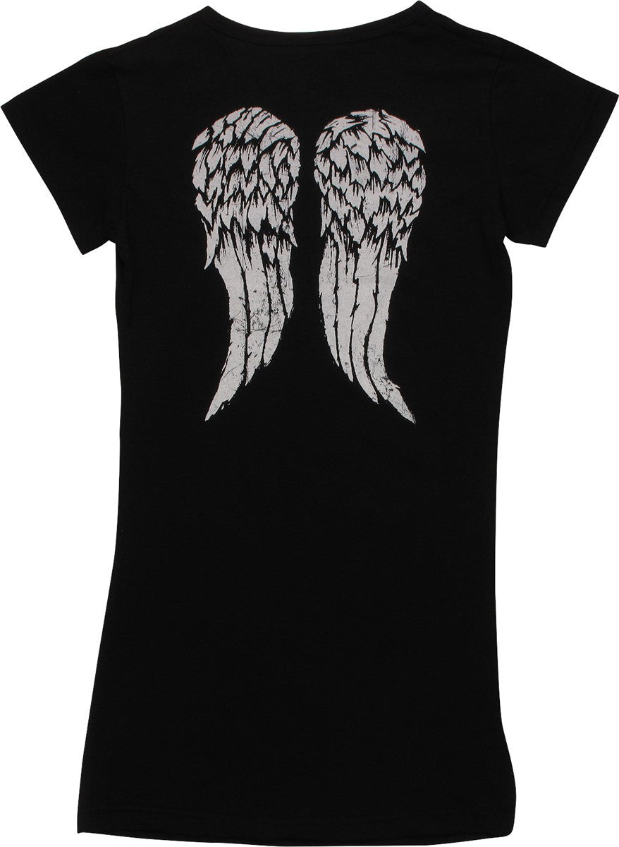 Walking Dead Daryl Claimed V Tunic Juniors T-Shirt