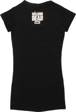 Walking Dead Michonne V Neck Juniors Tunic Shirt