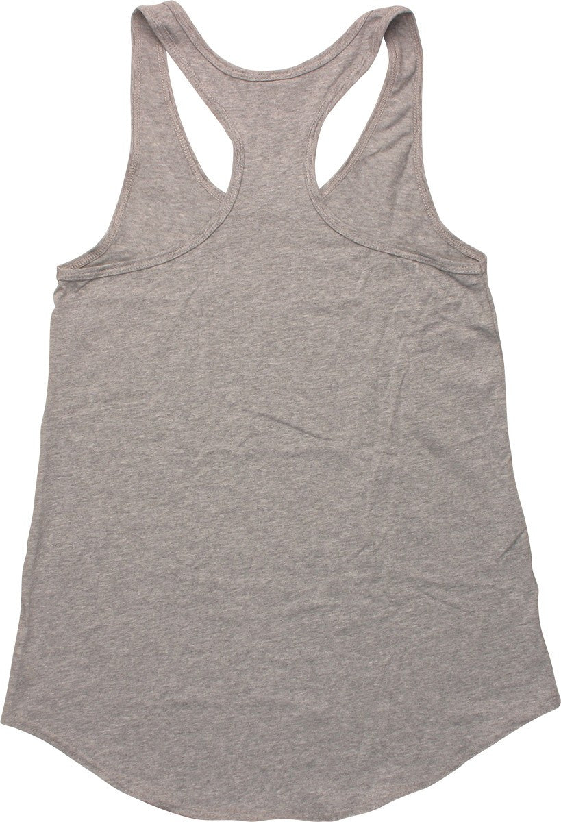 Wonder Woman Logo Flowy Racer Juniors Tank Top