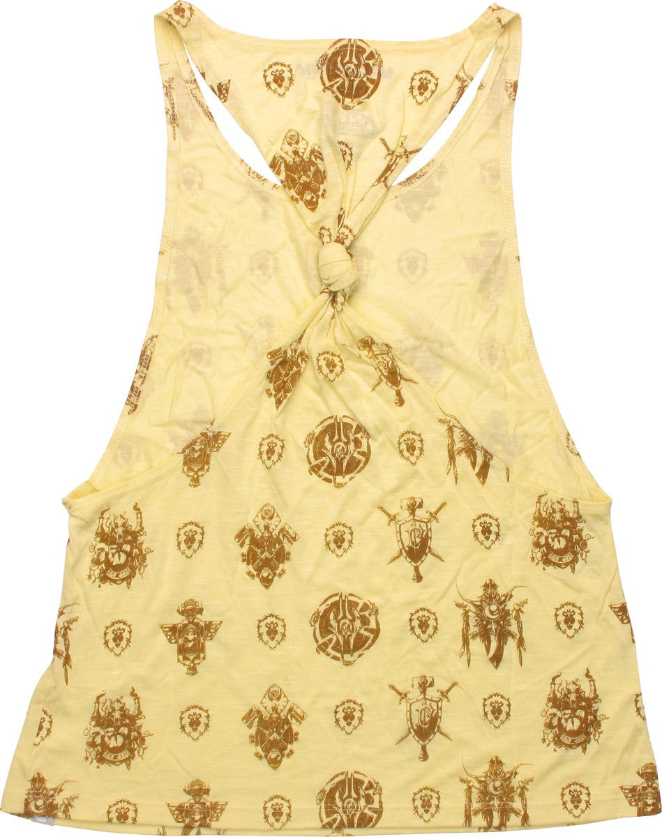 World of Warcraft Alliance Twist Tank Juniors Tee