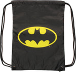Batman Logo Action City Pose Drawstring Backpack