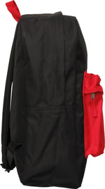 Harley Quinn Distressed Batman Logo Backpack