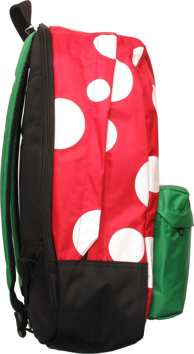 Super Mario Mushroom Piranha Plant Backpack
