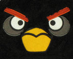 Angry Birds Black Plush Lapland Beanie