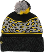 Batman Animal Print Pom Beanie