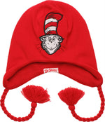 Dr Seuss Cat Hat Reversible Lapland Beanie