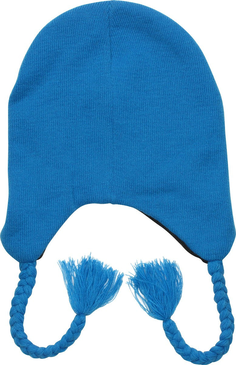 Superman Logo Tassel Beanie