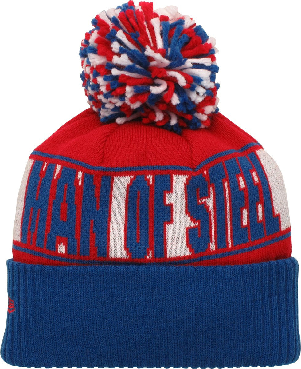 Superman Man of Steel Pom Beanie