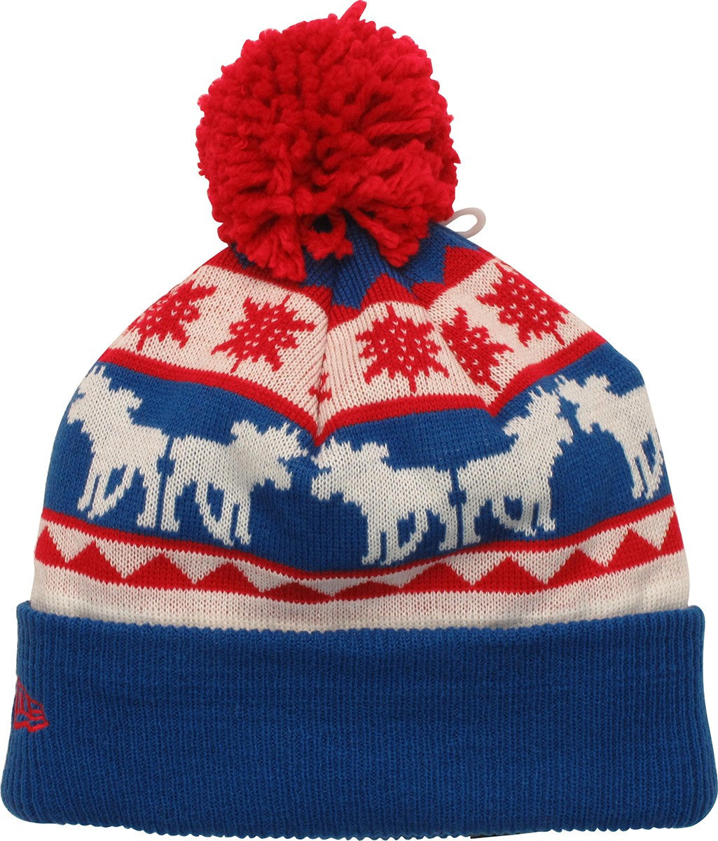 Superman Moose Flakes Pom Beanie