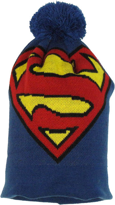 Superman Woven Logo Cuff Beanie