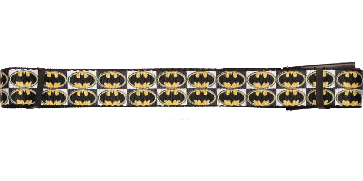 Batman Checker Board Logos Mesh Belt