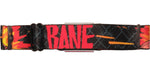 Bane Name Fiery Links Seatbelt Belt